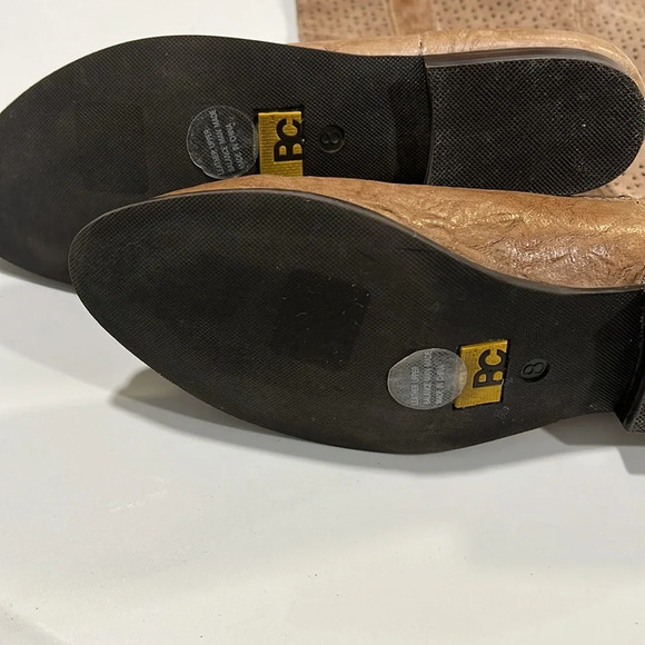 BC footwear - sided leather boots, tall and textured, 8 - Picture 8 of 15